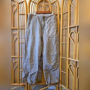 Current Elliott Woven Military Pants Stone Wash Grey